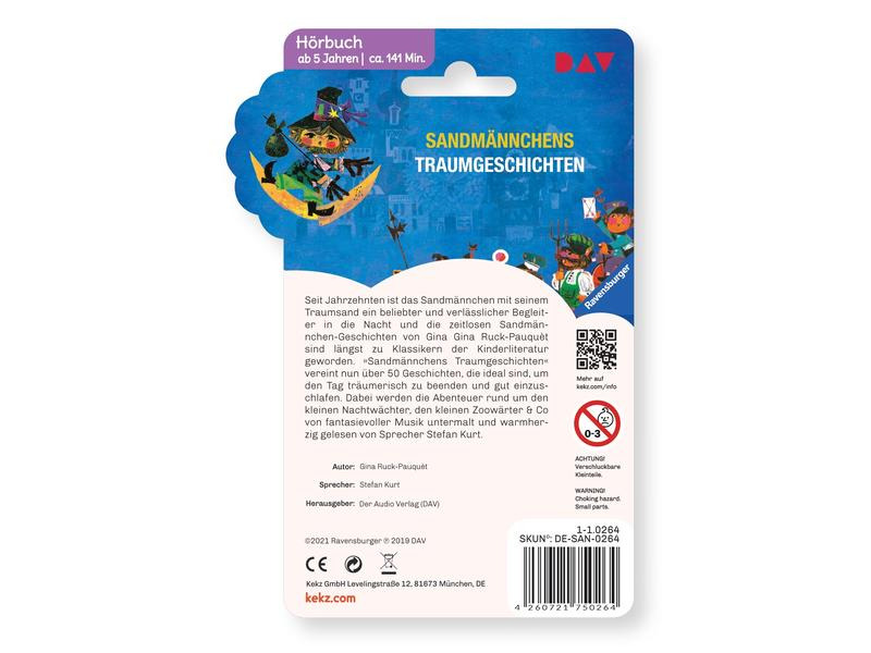 Kekz Audiochip Sandmännchen Geschichten