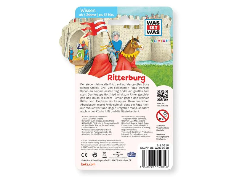 Kekz Audiochip Was ist Was Junior: Ritterburg