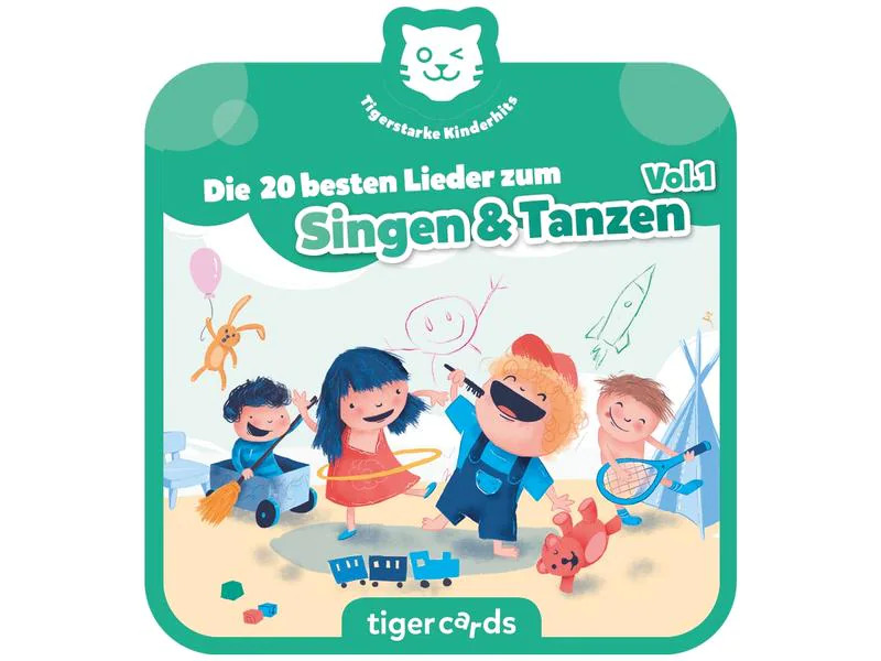 Tigermedia tigercard Die 20 besten Lieder zum Singen &amp; Tanzen