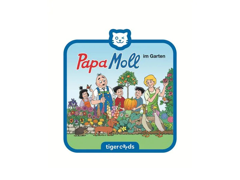 Tigermedia tigercard Papa Moll – Im Garten