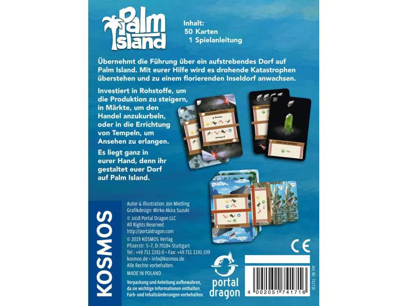 Kosmos Kartenspiel Palm Island