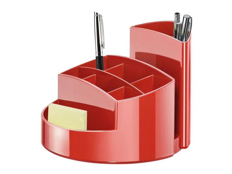 HAN Stiftehalter Rondo Rot, 9 Fächer