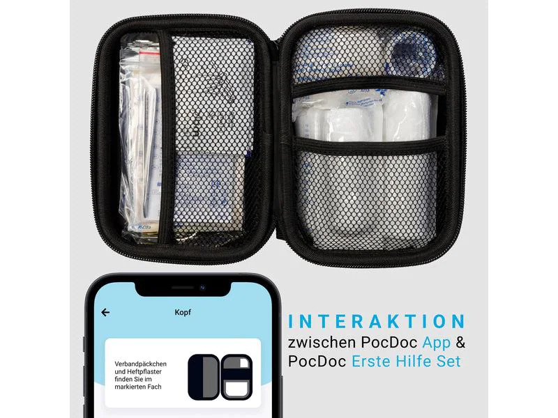 Pocdoc Hunde-Erste-Hilfe-Set Pet Connect