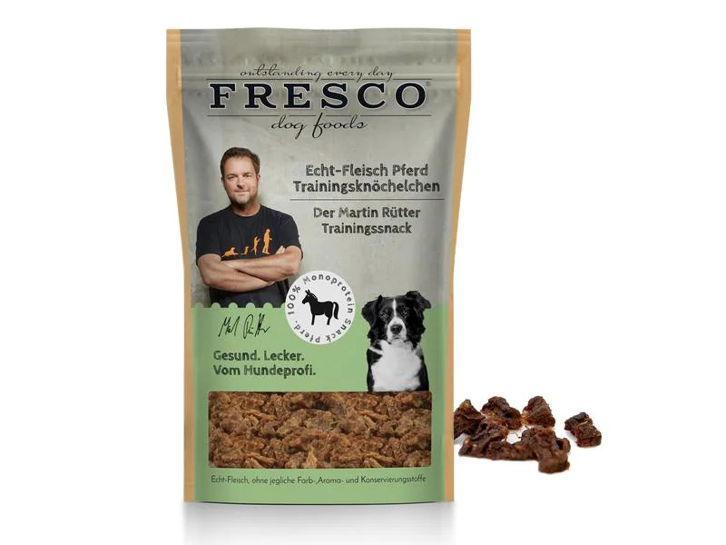 FRESCO Leckerli Martin Rütter Trainingsknöchelchen Pferd, 150 g