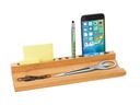 WEDO Stiftehalter Mit Smartphone-Halter, Bambus
