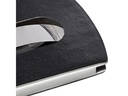 Sigel Visitenkartenetui  6 x 10.1 x 1.3 cm, Schwarz/Silber