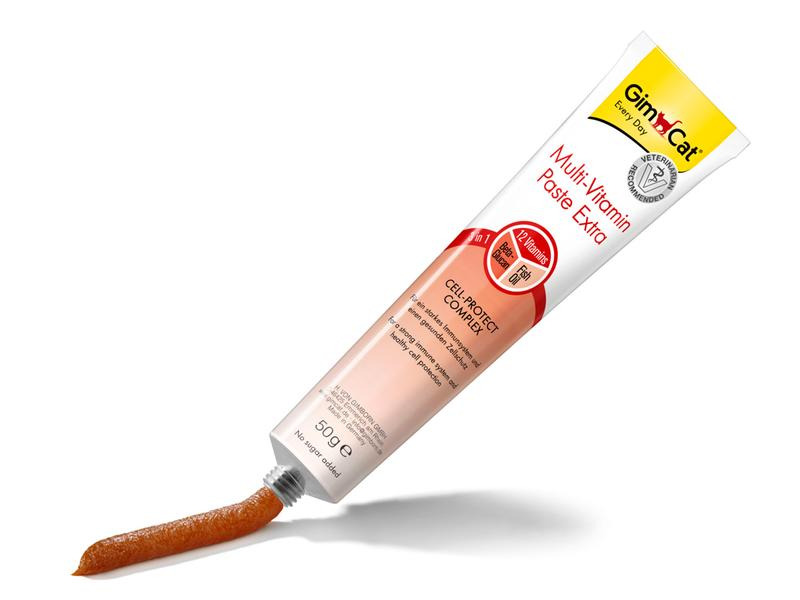 Gimpet Nahrungsergänzung GimCat Multi-Vitamin Paste Extra, 50 g