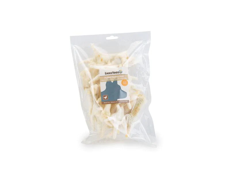 Beeztees Kausnack Hühnerfüsse geröstet, 200 g