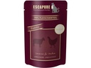 Escapure Nassfutter Pouch Senior Lamm &amp; Huhn, 12 x 100 g