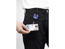 DURABLE Ausweishalter Style  Blau