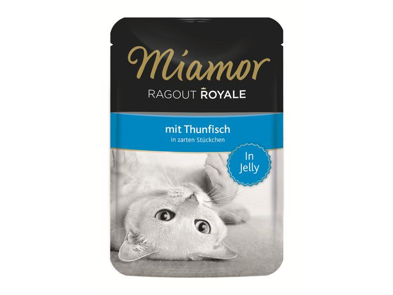 Miamor Nassfutter Ragout Royale Thunfisch in Gelée, 22 x 100 g
