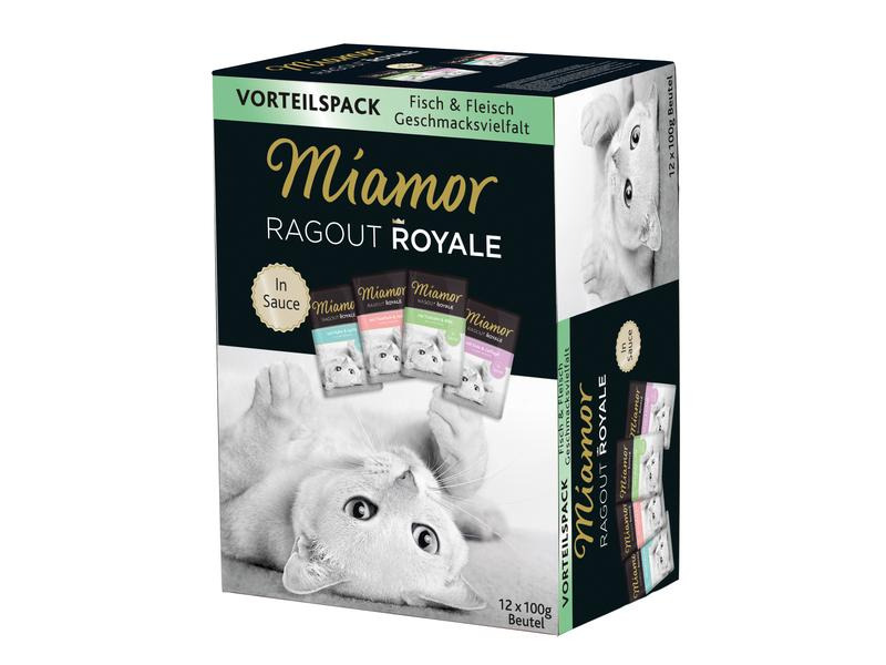 Miamor Nassfutter Ragout Royale in Sauce Multipack 4 Sorten