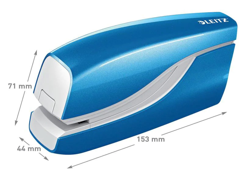 Leitz Elektrisches Heftgerät NeXXt Wow 10 Seiten, Blau