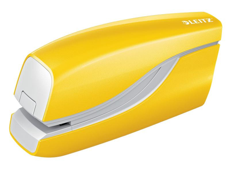 Leitz Elektrisches Heftgerät NeXXt Wow 10 Seiten, Gelb