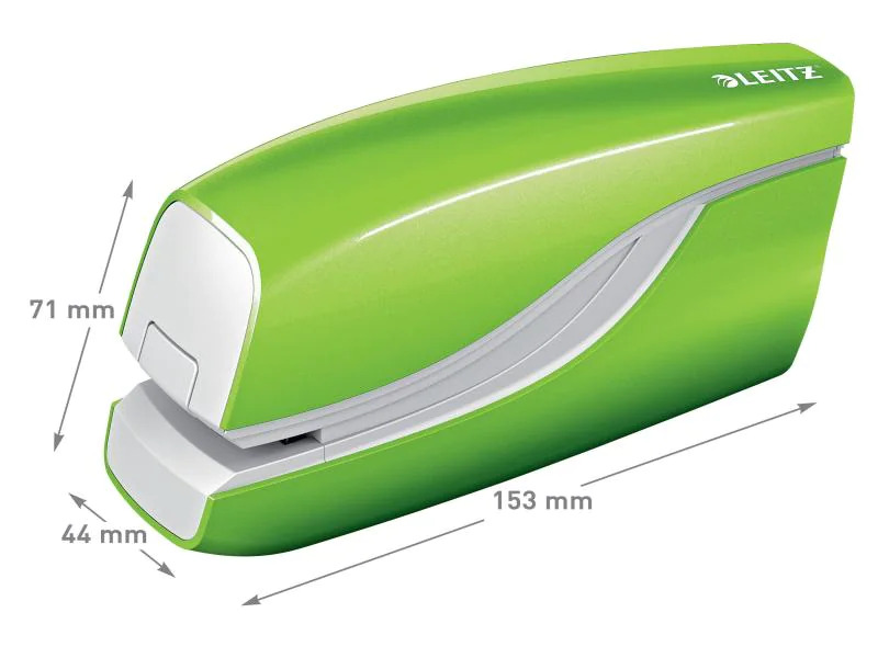 Leitz Elektrisches Heftgerät NeXXt Wow 10 Seiten, Grün