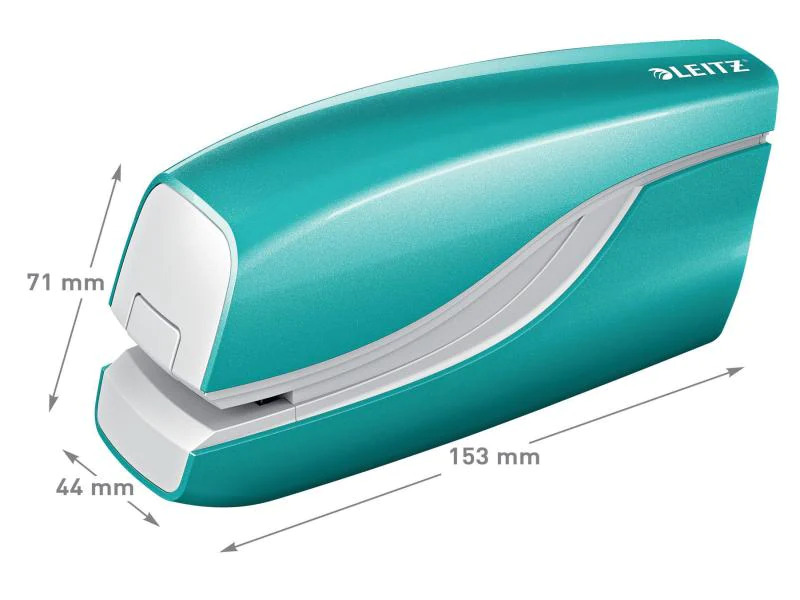 Leitz Elektrisches Heftgerät NeXXt Wow 10 Seiten, Türkis