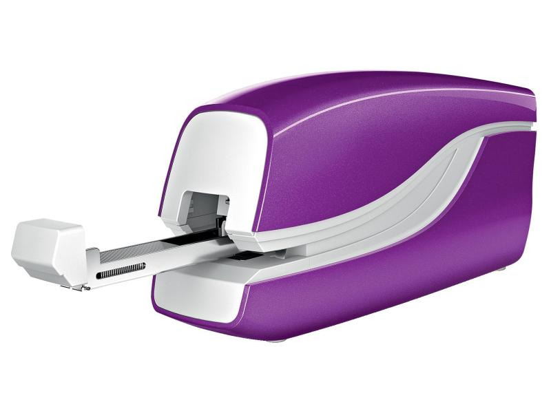 Leitz Elektrisches Heftgerät NeXXt Wow 10 Seiten, Violett