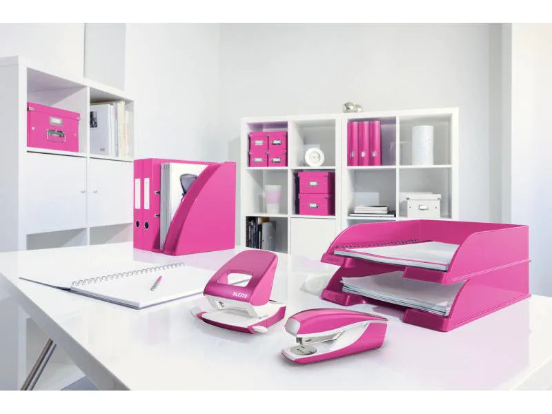 Leitz Heftgerät NeXXt Wow 30 Seiten, Pink