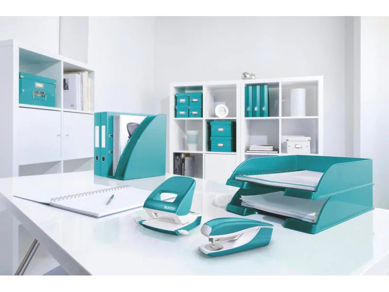 Leitz Heftgerät NeXXt Wow 30 Seiten, Türkis