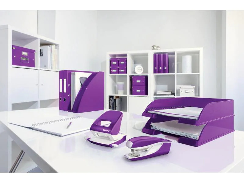 Leitz Heftgerät NeXXt Wow 30 Seiten, Violett