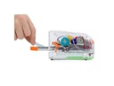 Rapesco Elektrisches Heftgerät 626EL USB/Batterie, Transparent