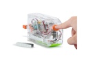 Rapesco Elektrisches Heftgerät 626EL USB/Batterie, Transparent
