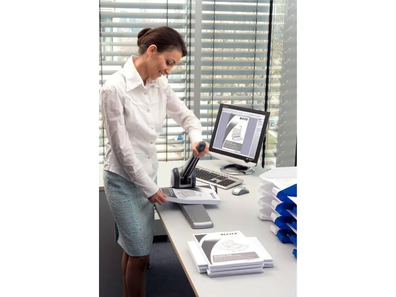 Leitz Locher 5182 Silber-Schwarz