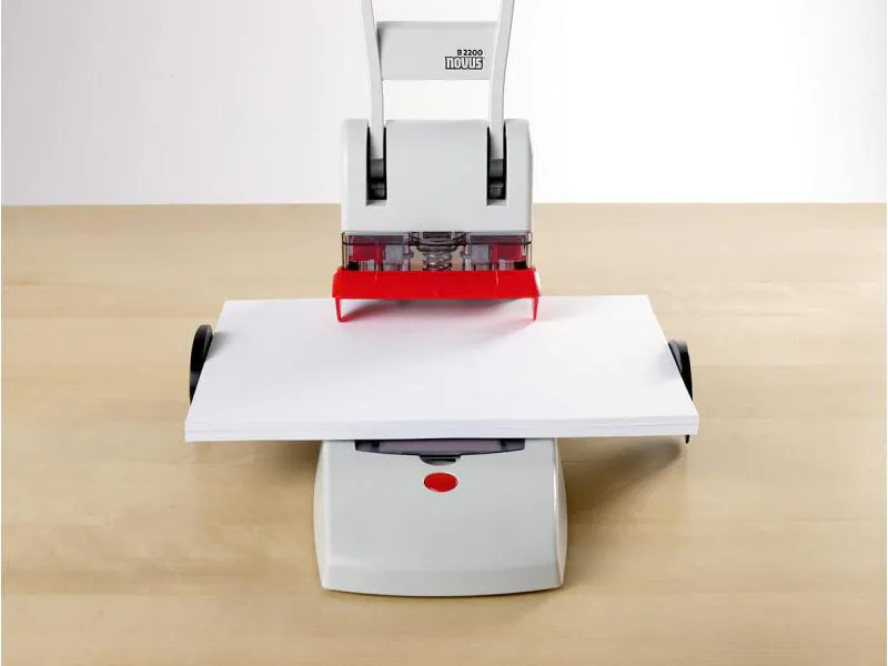 Novus Locher B 2200 200 Blatt, Grau