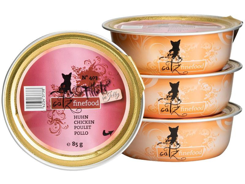 catz finefood Nassfutter Fillets No.403 Huhn, 85 g