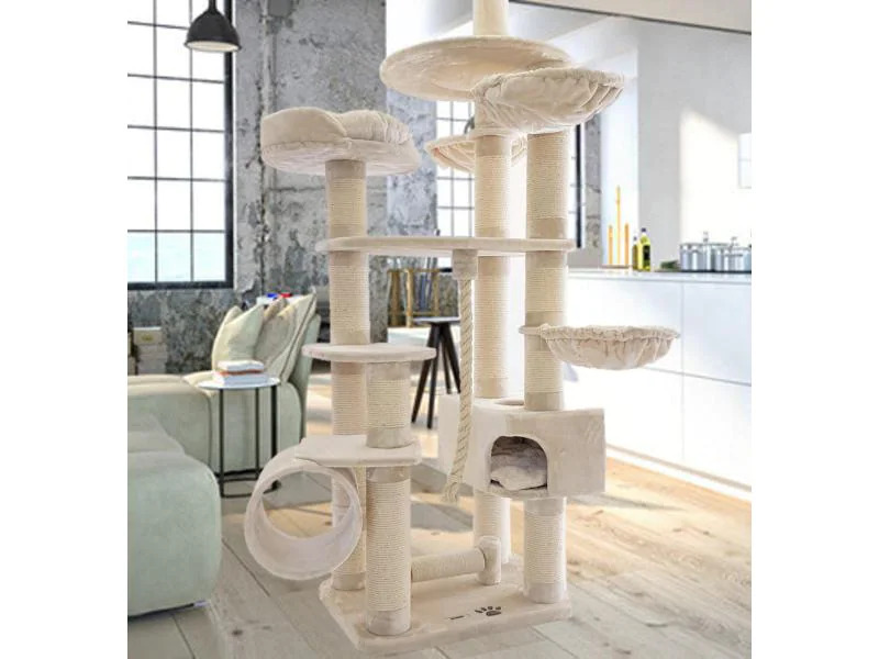 PetHomes Kratzbaum Swiss Dream 230-255cm beige