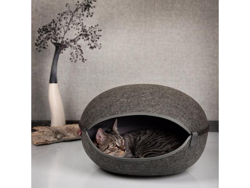 CanadianCat Kuschelhöhle Katzennest, Uni-Anthrazit