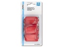 Robert Rieffel Schlüsselanhänger 3.8 x 2.2 mm, 10 Stück, Rot