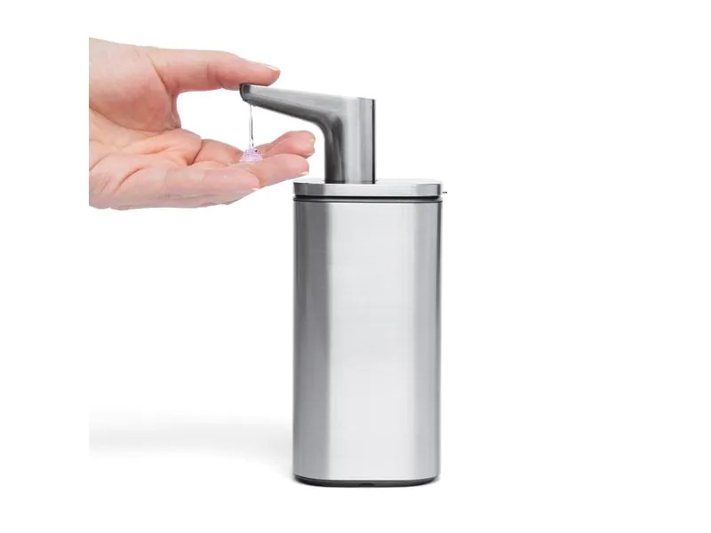 Simplehuman Seifenspender 295 ml, Silber