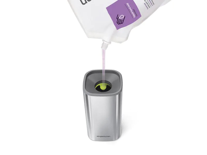 Simplehuman Seifenspender 295 ml, Silber