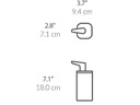 Simplehuman Seifenspender 295 ml, Silber