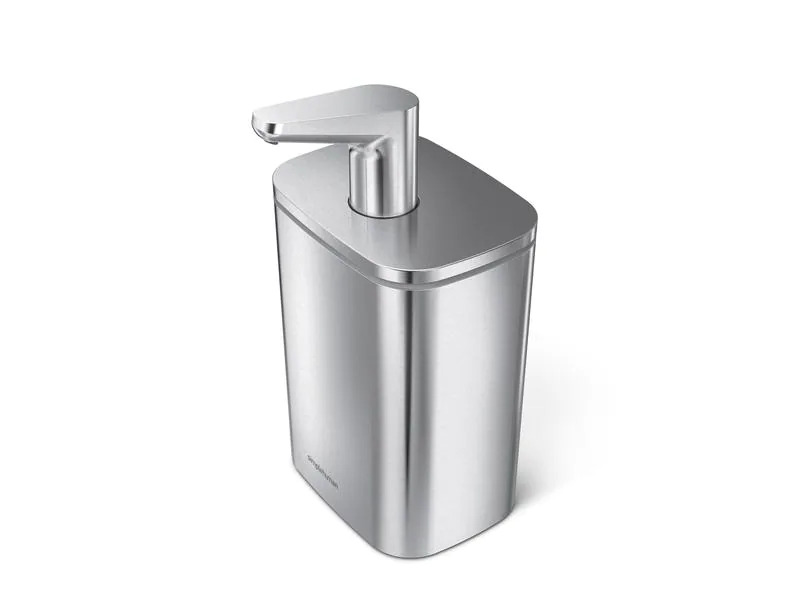 Simplehuman Seifenspender 473 ml, Silber