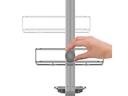 Simplehuman Duschmittelhalter Caddy Silber
