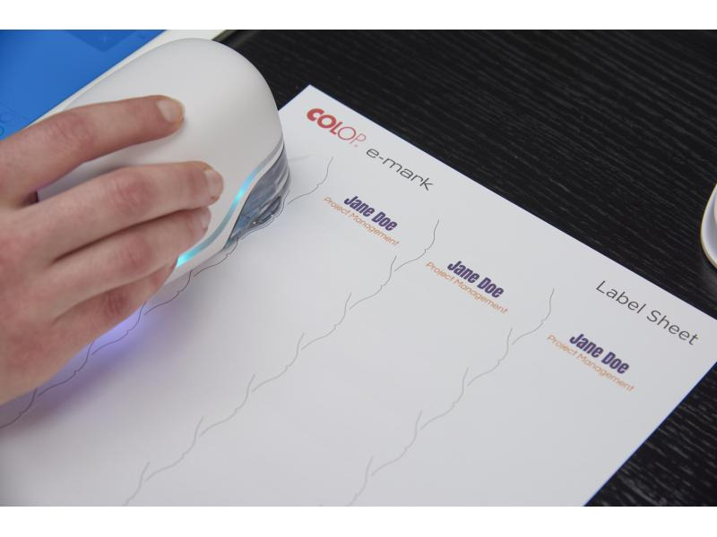 Colop Stempel COLOP e-mark Weiss