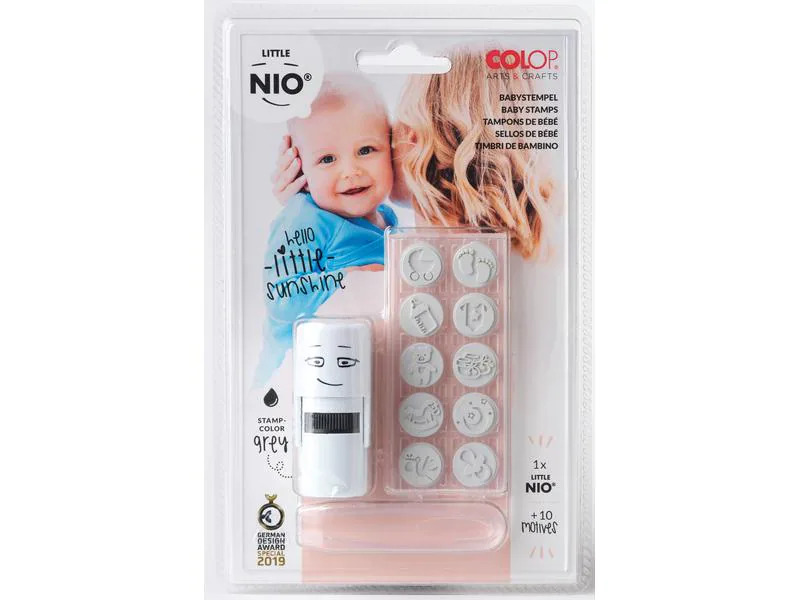 Colop Stempel Little NIO Set Baby, 10-teilig