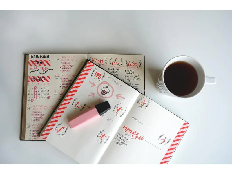 Colop Stempel Little NIO Set Bullet Journal, 10-teilig
