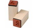 Creativ Company Motivstempel-Set Buchstaben/Zahlen 42-teilig