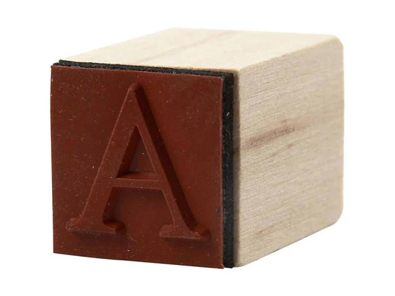 Creativ Company Motivstempel-Set Buchstaben/Zahlen 45-teilig