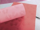 Heyda Motivstempel Footsteps Hellbraun