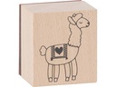 Heyda Motivstempel-Set Lama 10 Stück, 12 x 10 x 3 cm