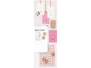 Rico Design Motivstempel-Set Smile Smiley, Beige