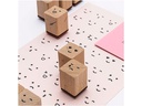 Rico Design Motivstempel-Set Smile Smiley, Beige