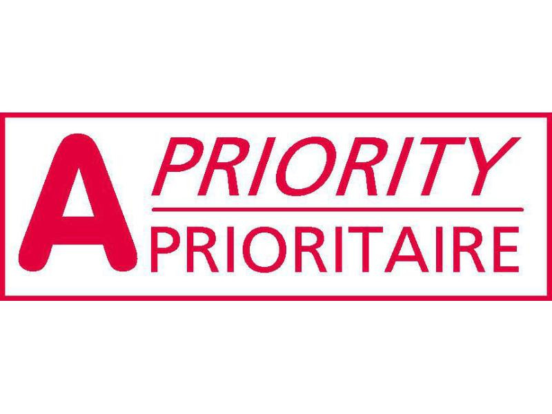 Trodat Stempel 4911 A-Priority A-Priority, Rot