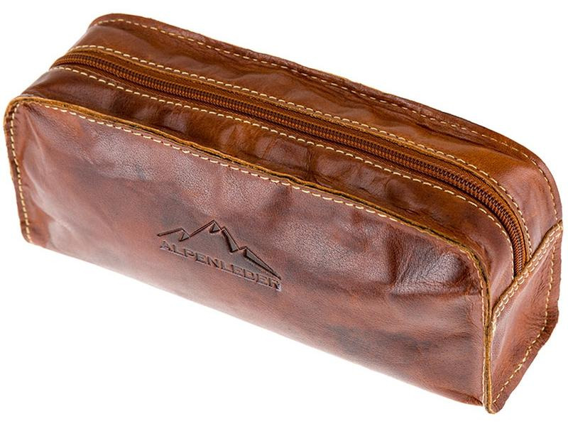 Alpenleder Etui Mainau Cognac