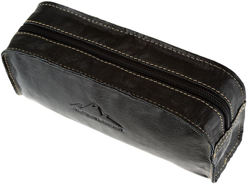 Alpenleder Etui Mainau Ebenholz