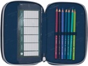 Beckmann Schlamperetui Classic Triple Space Mission, 28-teilig